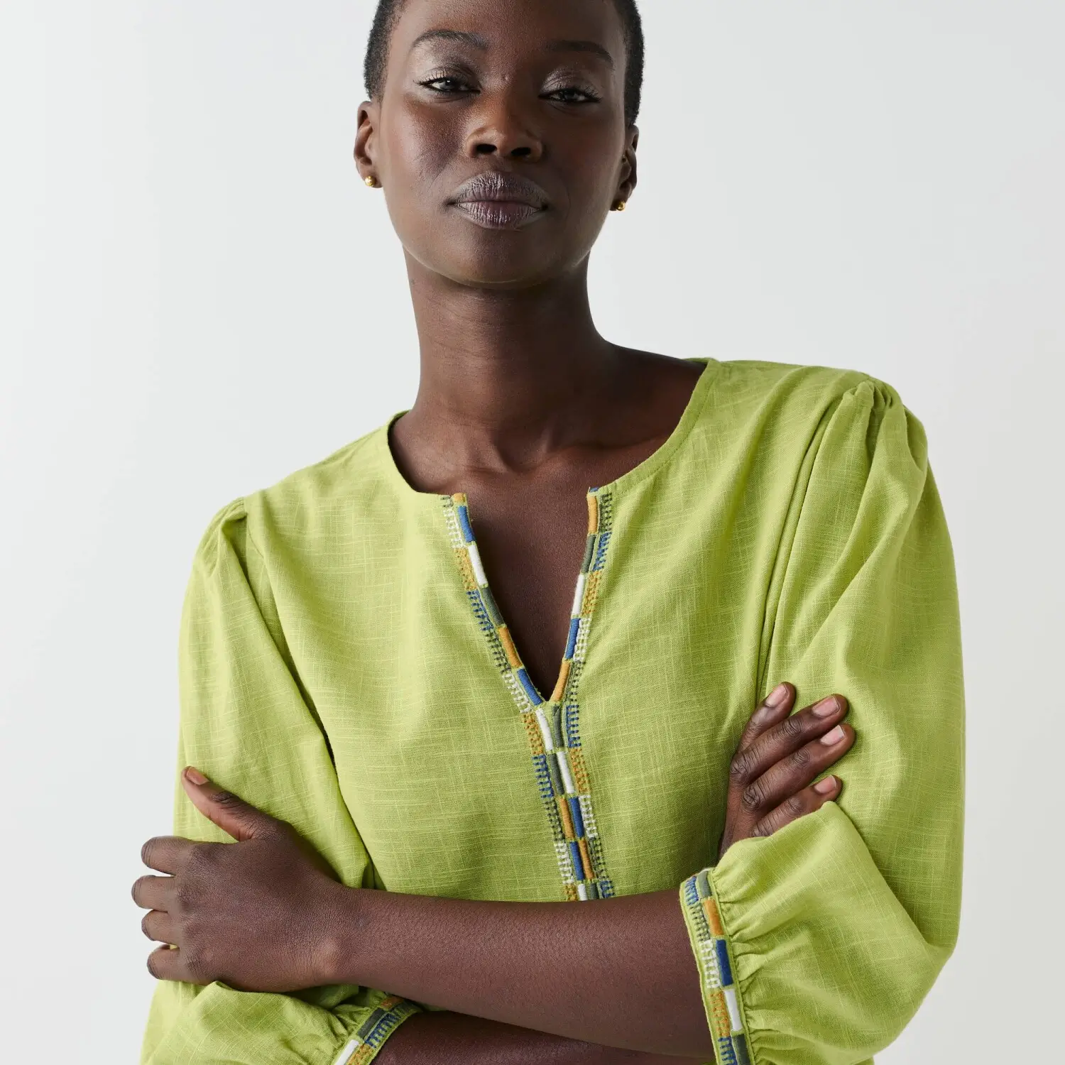 Žlutozelená halenka