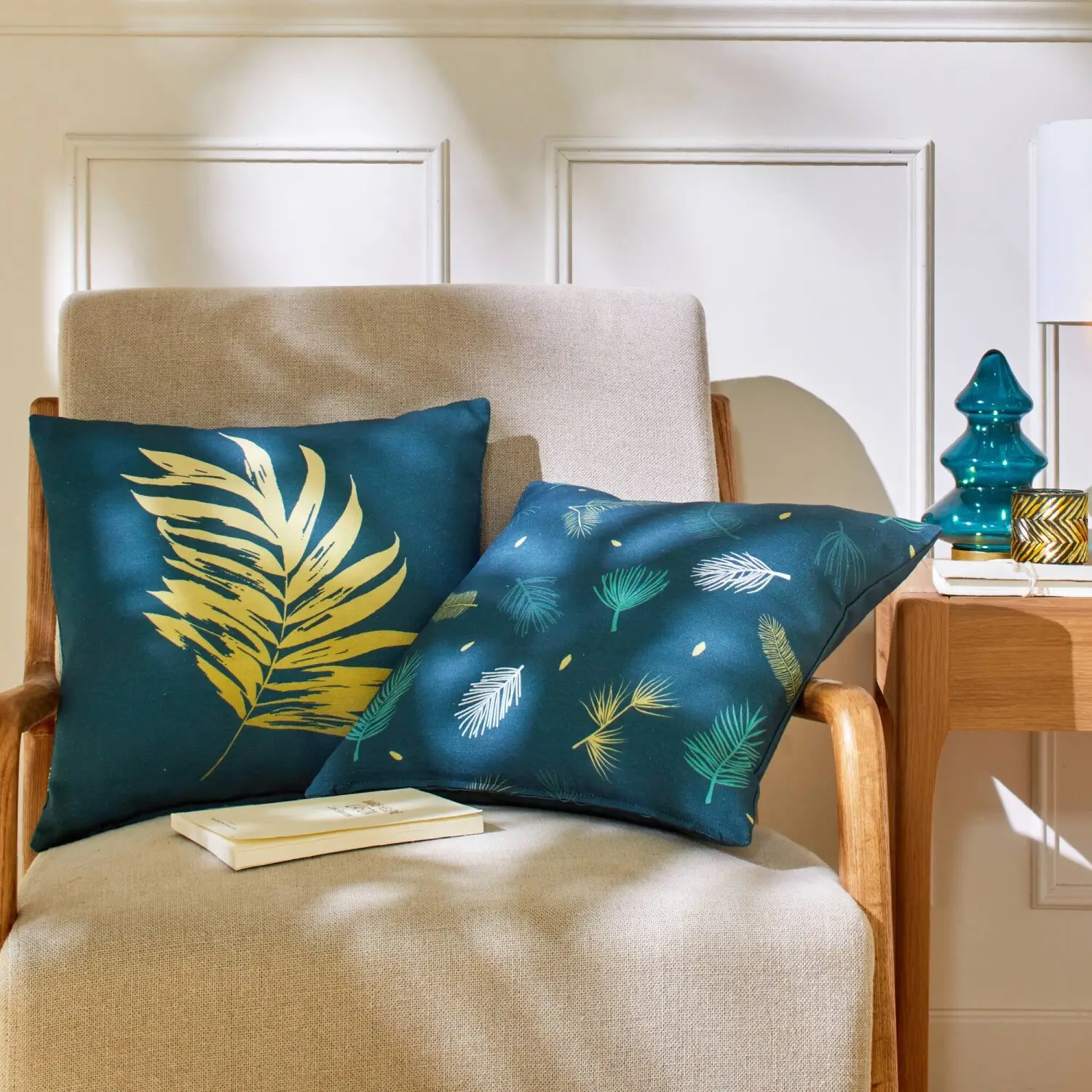 Polštáře s motivem rostlin