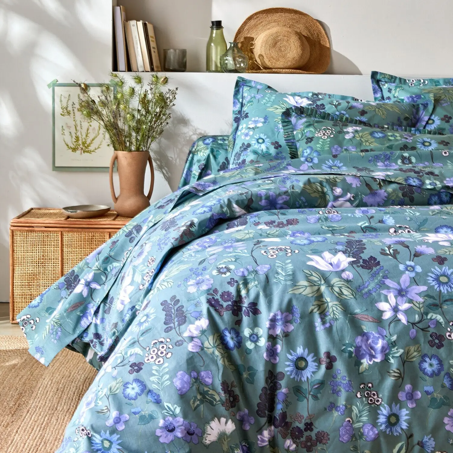 Povlečení se vzorem květin